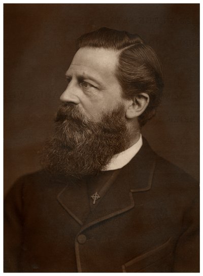 Ritratto di un uomo con la barba, inizio XX secolo da Unbekannt