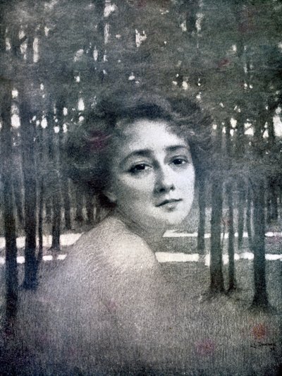 Ritratto di una donna, 1898 da Unbekannt