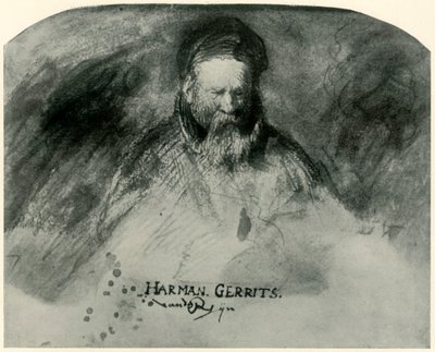 Ritratto di un vecchio uomo, padre di Rembrandt da Unbekannt