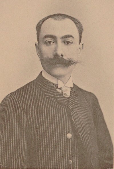 Ritratto del pianista e compositore André Messager 1853-1929 da Unbekannt