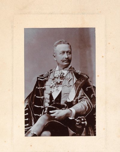 Ritratto del pianista e compositore Géza Zichy 1849-1924, 1900s da Unbekannt
