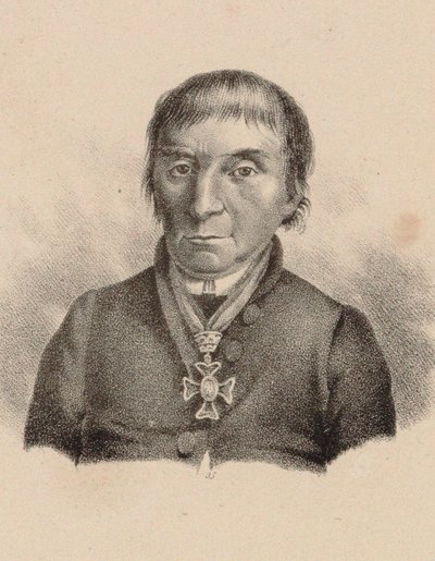 Ritratto del pianista e compositore Maximilian Stadler, 1748-1833, 1830 da Unbekannt