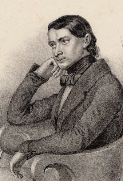 Ritratto del compositore Alfred Joly, 1850 da Unbekannt