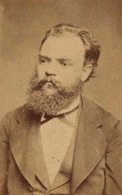Ritratto del compositore Antonin Dvorak 1841-1904, c. 1880 da Unbekannt