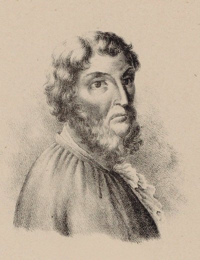 Ritratto del compositore Cristóbal de Morales da Unbekannt