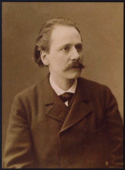 Ritratto del compositore Jules Massenet da Unbekannt