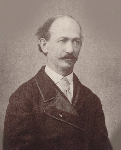 Ritratto del compositore Maurice Strakosch 1825-1887, c. 1870 da Unbekannt