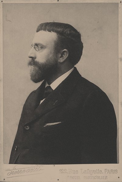 Ritratto del compositore Paul Vidal 1863-1931 da Unbekannt
