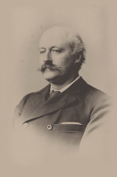 Ritratto del compositore Sir Charles Hubert Hastings Parry 1848-1918 da Unbekannt