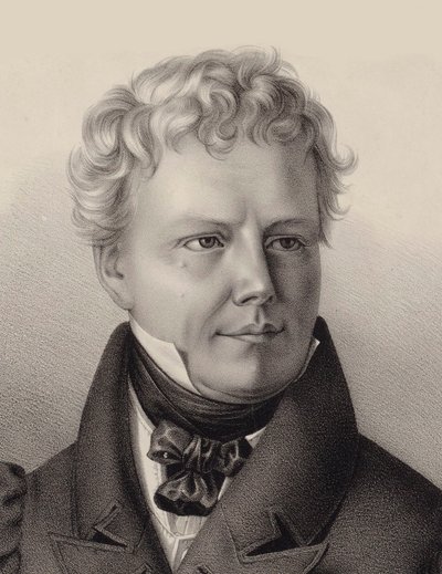 Ritratto del compositore Xaver Schnyder von Wartensee 1786-1868, 1832 da Unbekannt