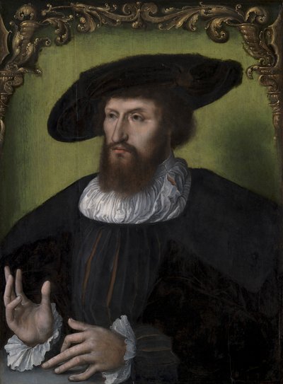 Ritratto del Re Cristiano II di Danimarca 1481-1559, 1514-1516 da Unbekannt
