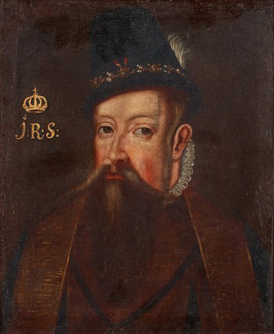 Ritratto del re Giovanni III di Svezia 1537-1592, circa 1700 da Unbekannt