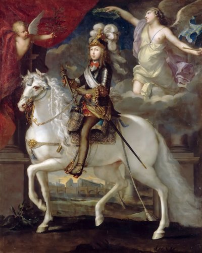 Ritratto del re Luigi XIV 1638-1715 da bambino da Unbekannt