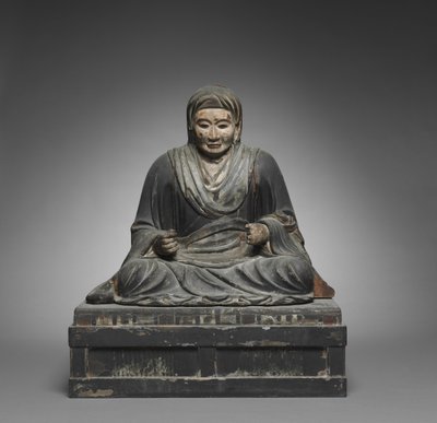 Ritratto della madre di Hotto Kokushi, 1680 da Unbekannt