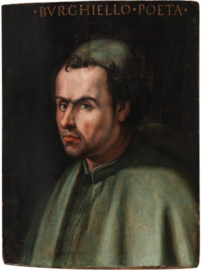 Ritratto del poeta Domenico di Giovanni Burchiello da Unbekannt