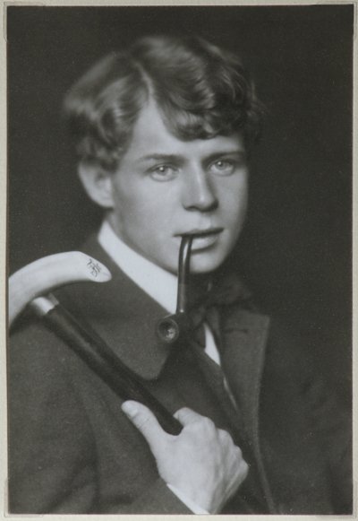Ritratto del poeta Sergei Yesenin 1895-1925, 1919 da Unbekannt