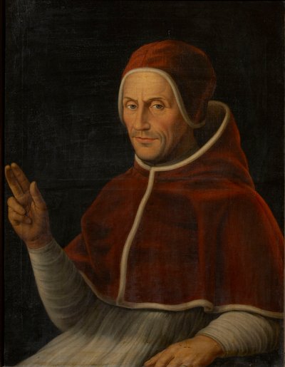 Ritratto di Papa Adriano VI 1459-1523, c. 1630 da Unbekannt