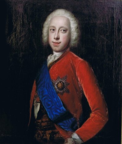 Ritratto dello zar Pietro III di Russia 1728-1762, seconda metà del XVIII secolo da Unbekannt