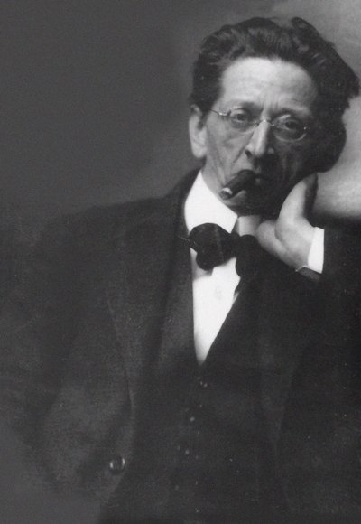 Ritratto del compositore Alexander von Zemlinsky 1871-1942 da Unbekannt