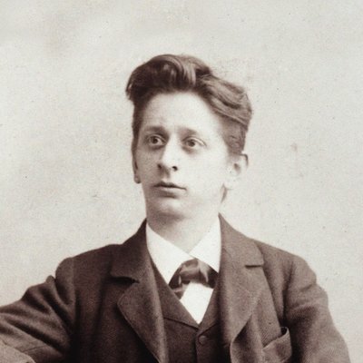 Ritratto del compositore Alexander von Zemlinsky 1871-1942, c. 1900 da Unbekannt