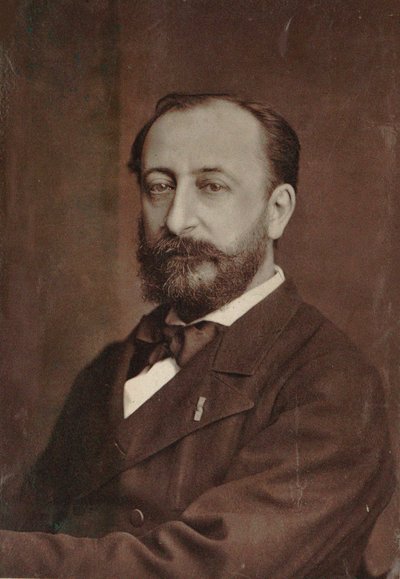Ritratto del compositore Camille Saint-Saëns 1835-1921, 1880 da Unbekannt