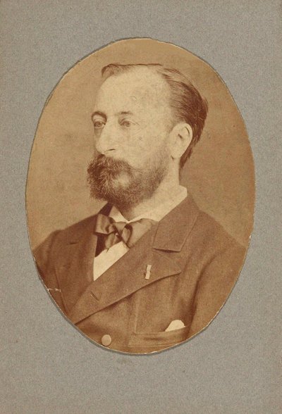 Ritratto del compositore Camille Saint-Saëns 1835-1921, c. 1880 da Unbekannt