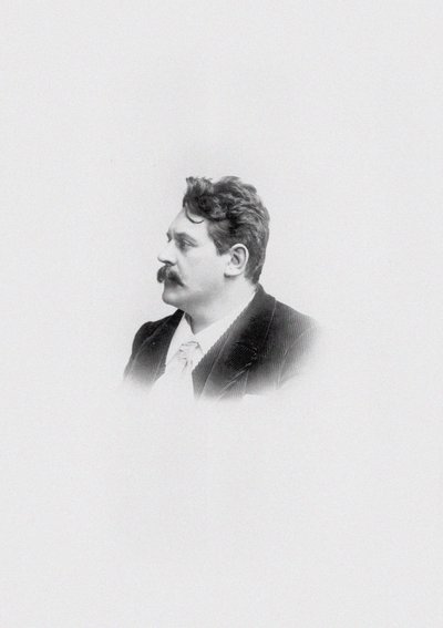 Ritratto del compositore Eugen Lindner 1858-1915 da Unbekannt