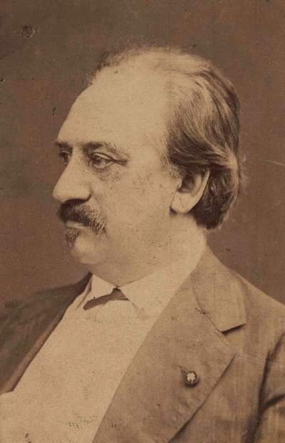 Ritratto del compositore Friedrich von Flotow, c. 1880 da Unbekannt