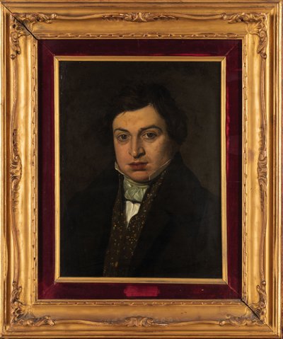 Ritratto del compositore Gioachino Antonio Rossini da Unbekannt
