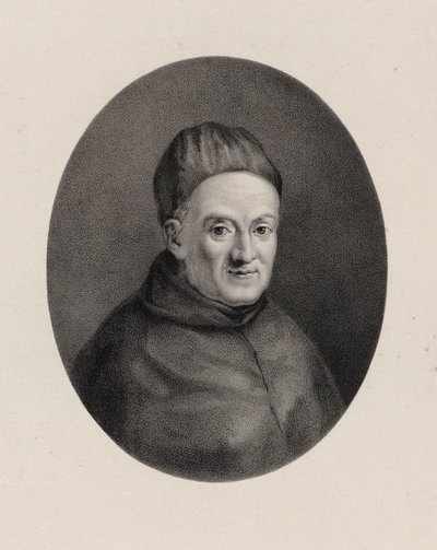 Ritratto del compositore Giovanni Battista Martini da Unbekannt