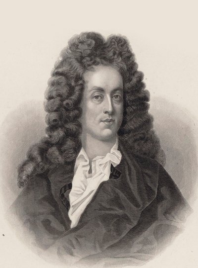 Ritratto del compositore Henry Purcell da Unbekannt