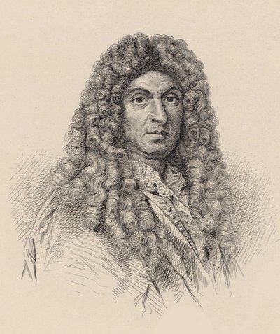 Ritratto del compositore Jean-Baptiste Lully da Unbekannt