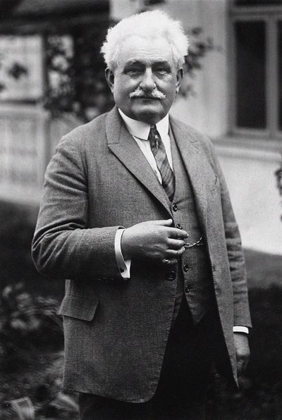 Ritratto del compositore Leos Janacek 1854-1928 da Unbekannt