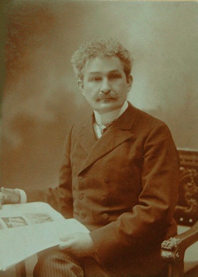 Ritratto del compositore Leos Janacek 1854-1928 da Unbekannt