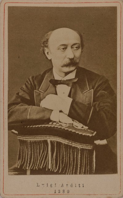 Ritratto del compositore Luigi Arditi 1822-1903, 1880 da Unbekannt