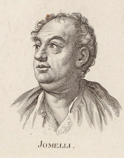 Ritratto del compositore Niccolò Jommelli 1714-1774 da Unbekannt