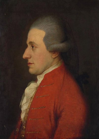 Ritratto del compositore Wolfgang Amadeus Mozart Hagenauer Mozart, 1780s da Unbekannt
