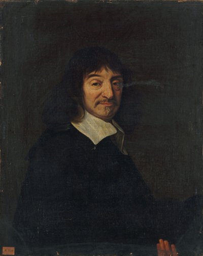 Ritratto del filosofo René Descartes da Unbekannt