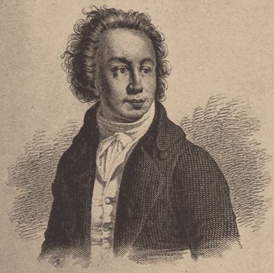 Ritratto del poeta Ivan S. Barkov, XIX secolo da Unbekannt