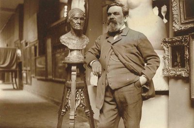 Ritratto dello scultore Alfred Boucher da Unbekannt