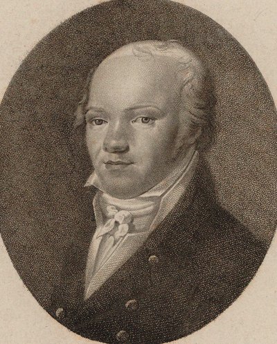 Ritratto del violinista e compositore Andreas Romberg 1767-1821, c. 1800 da Unbekannt