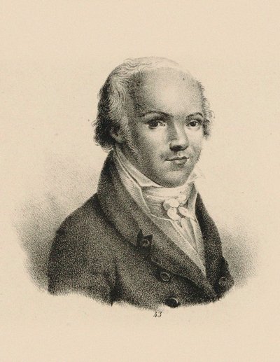 Ritratto del violinista e compositore Andreas Romberg 1767-1821, c. 1815 da Unbekannt