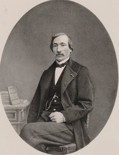 Ritratto del violinista e compositore Delphin Alard 1815-1888, 1870 da Unbekannt