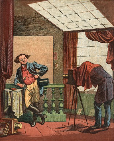 Studio di fotografi di ritratti, 1871 da Unbekannt