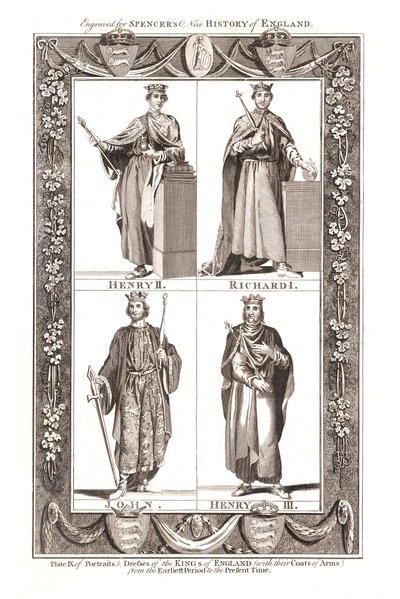 Ritratti e abiti dei re d