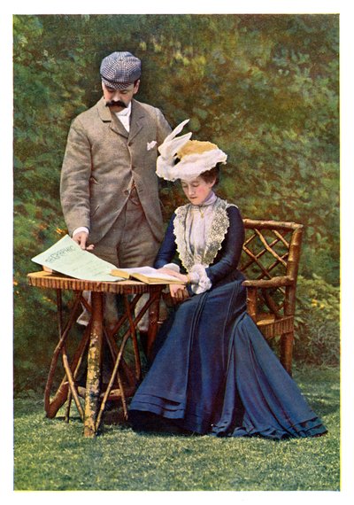 Ritratto in tre colori, 1901 da Unbekannt