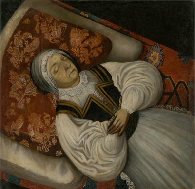 Ritratto postumo di K. Horvath-Stansithova, nata Kissova da Unbekannt