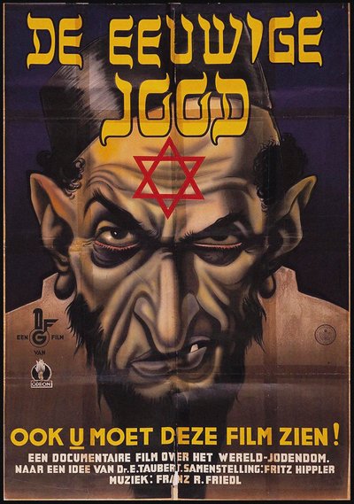 Poster per il film antisemita L