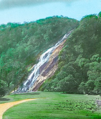 Cascata di Powerscourt, Co. Wicklow, c1910 da Unbekannt