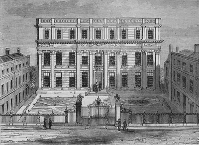 Powis House, Great Ormond Street, Bloomsbury, Londra, c1714 1878 da Unbekannt